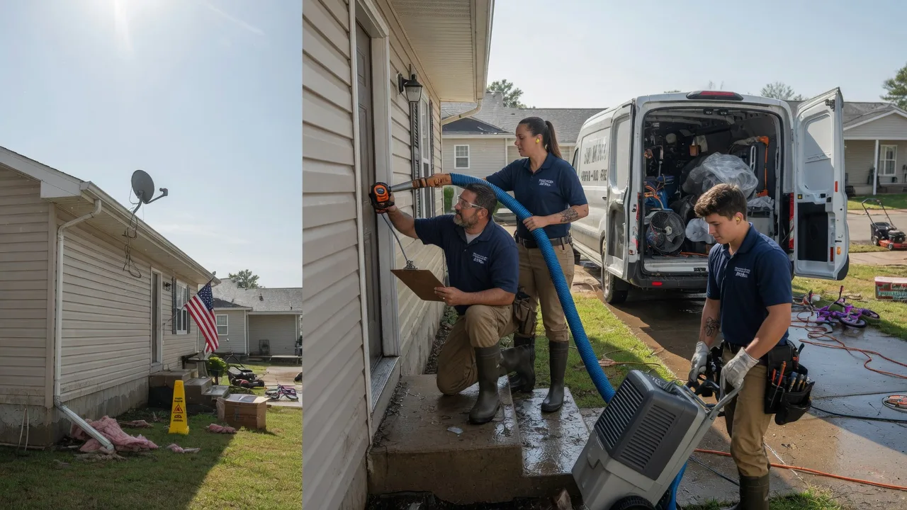 Ceiling Water Damage Restoration in Wisconsin Rapids, WI near me